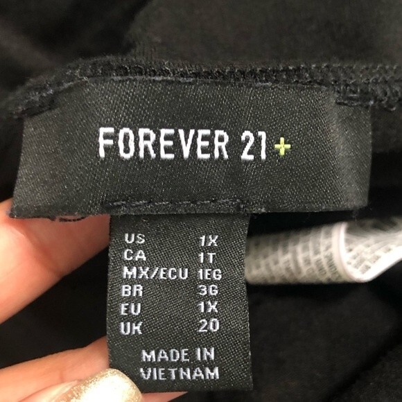 Forever 21 Plus Sweetheart High Neck Swish Dot Mesh Bodysuit - Picture 5 of 5